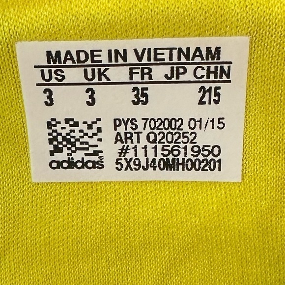 Adidas FITFOAM Slides - Rare - Youth Size 3 - Picture 10 of 11